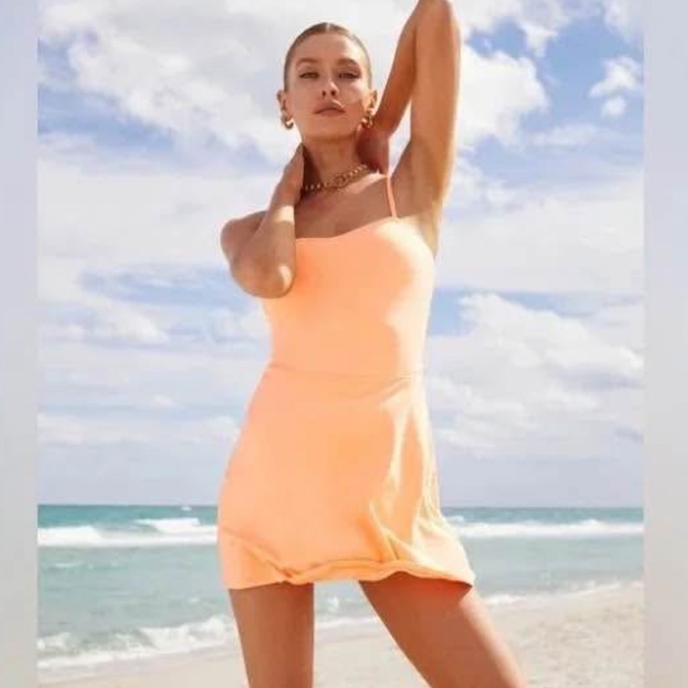 ALO Yoga Orange Dress